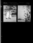 Students at E.C.T.C. who are blind (2 Negatives) 1950s, undated [Sleeve 44, Folder b, Box 20]